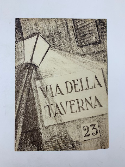 Via della Taverna 23. Un film di Jack Raymond (pieghevole promozionale)